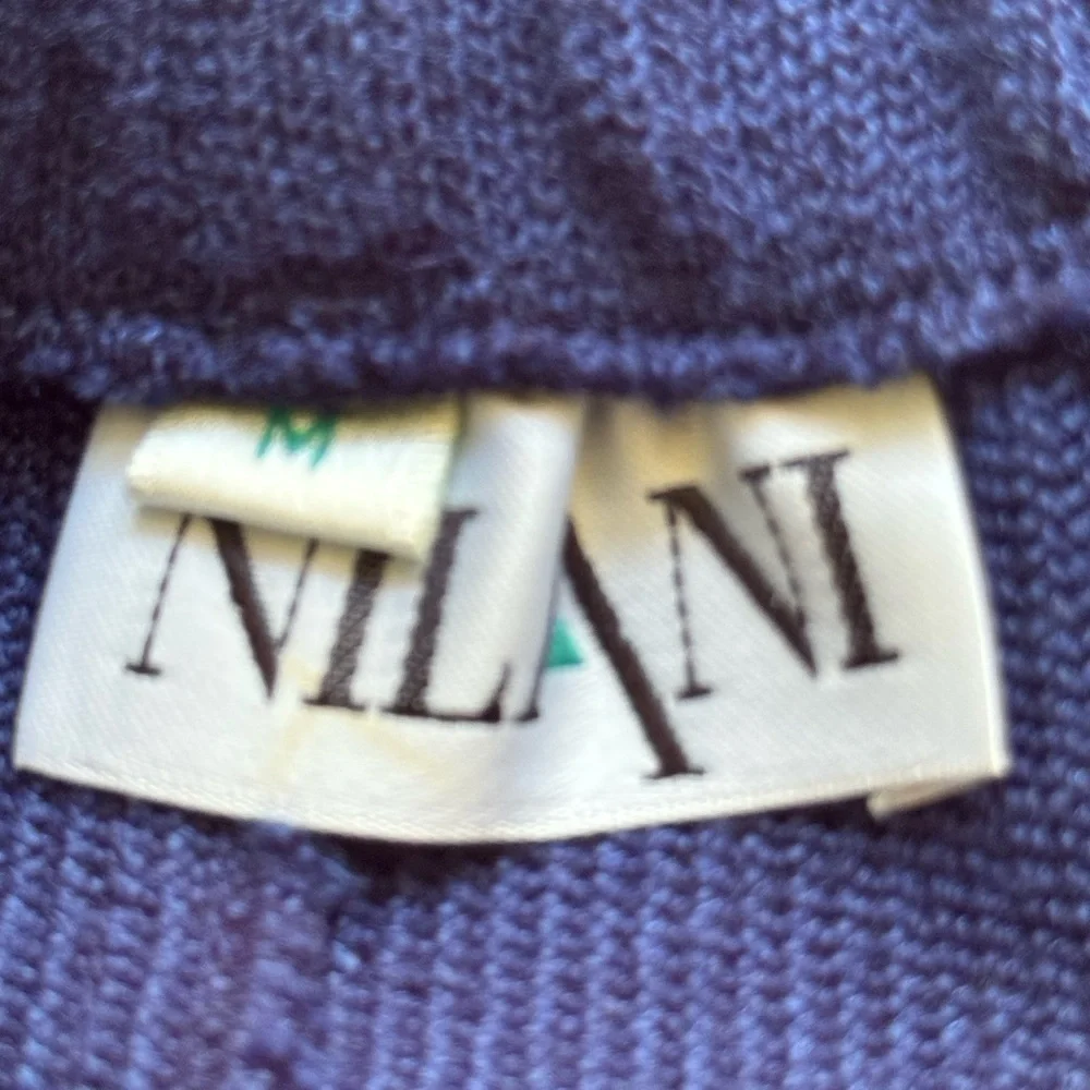 Nilani Royal Blue Knit Midi Skirt Women’s M/L Elastic Waist Casual Sporty - Picture 4 of 8